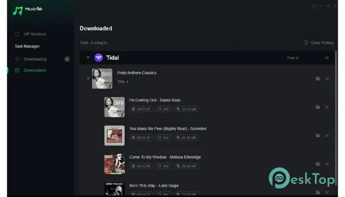 Télécharger MusicFab TIDAL Converter 1.0.1.2 Gratuitement Activé Complètement