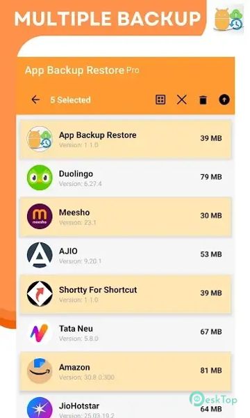 Backup & Restore App 1.1.1 APK MOD تحميل مجاني كامل