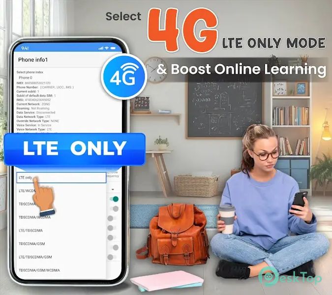 4G Only: Force 4G LTE Switcher 2.0.3 APK MOD Unlocked (Full) Free Download