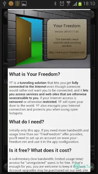 Your Freedom VPN Client 20221027-01 APK MOD تحميل مجاني كامل