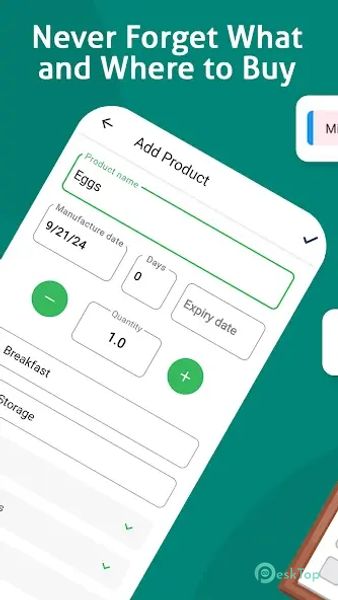 Food List Tracking & Shopping 1.0.12 APK MOD تحميل مجاني كامل