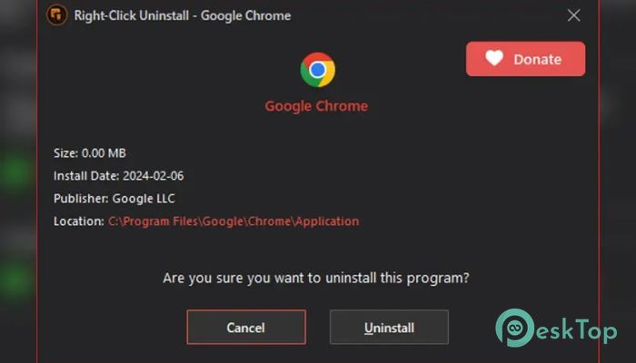 Right-Click Uninstall 1.0 完全アクティベート版を無料でダウンロード