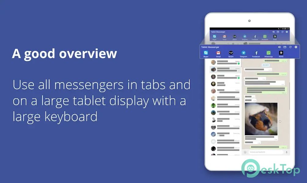 Tablet Messenger 765.0 APK MOD Unlocked (Full) Free Download