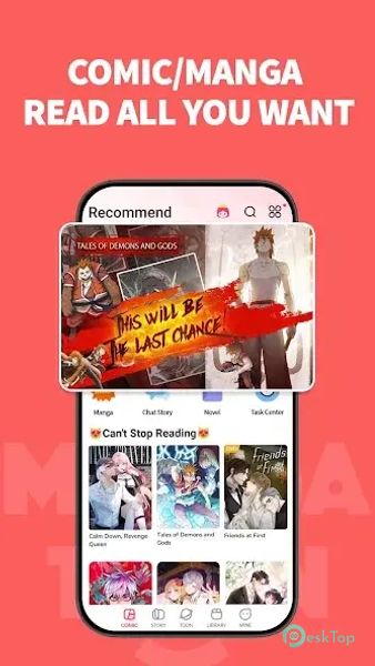MangaToon 7.2.5 APK MOD Tam Ücretsiz İndir