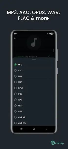 Audio Converter (MP3 AAC OPUS)