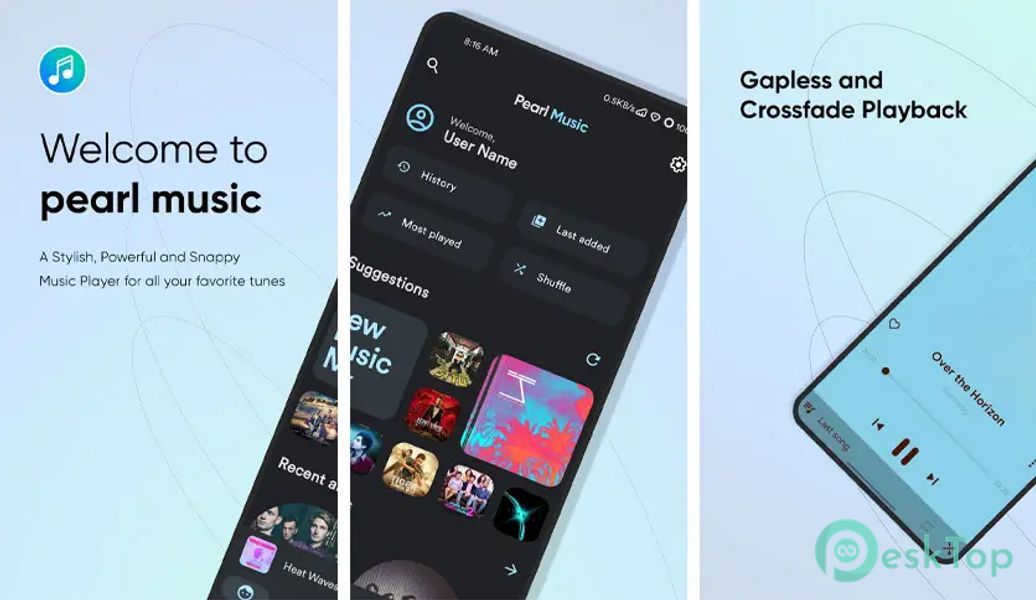Pearl Music Player v1.7.5 APK MOD フル無料ダウンロード