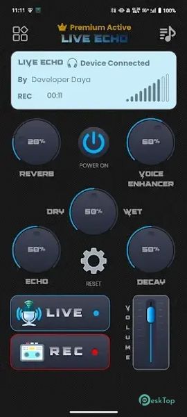 Live Echo Mic : Voice Effects 1.25 APK MOD フル無料ダウンロード