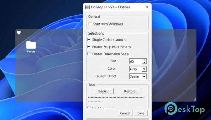 +Desktop Fences v2.6.6.234 Tam Sürüm Aktif Edilmiş Ücretsiz İndir