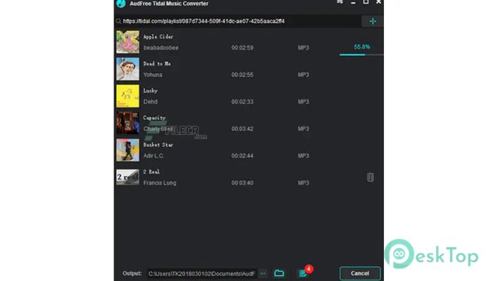  تحميل برنامج AudFree Tidal Music Converter 2.11.0.150 برابط مباشر
