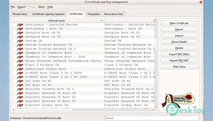 XCA - X Certificate and Key Management