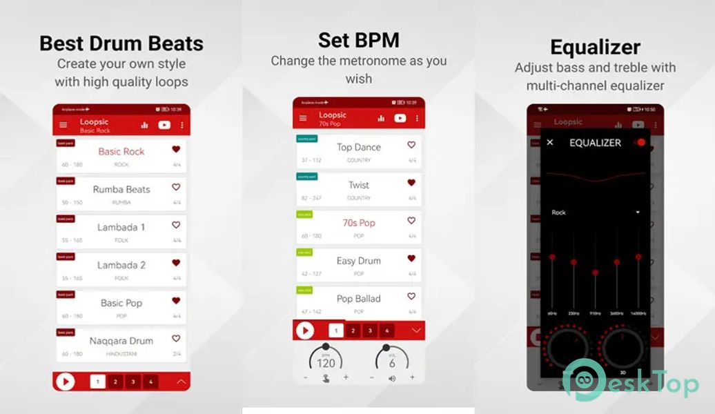 Drum Loops - Rock, Pop & More 3.7.9 APK MOD Unlocked (Full) Free Download