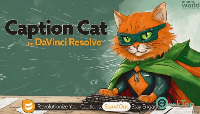 Download Aescripts - Caption Cat for Resolve  1.2.002 Free Full Activated