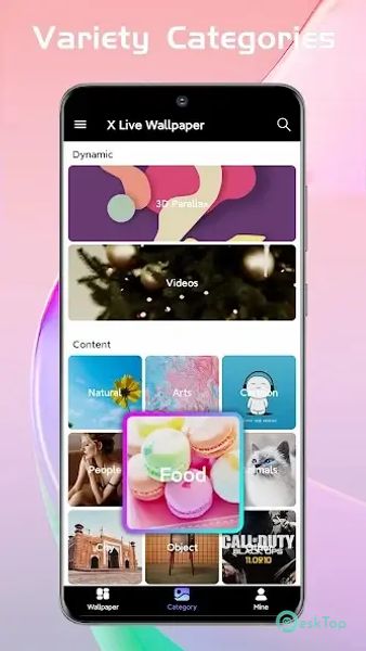 X Live Wallpaper - HD 3D/4D 5.0 APK MOD フル無料ダウンロード