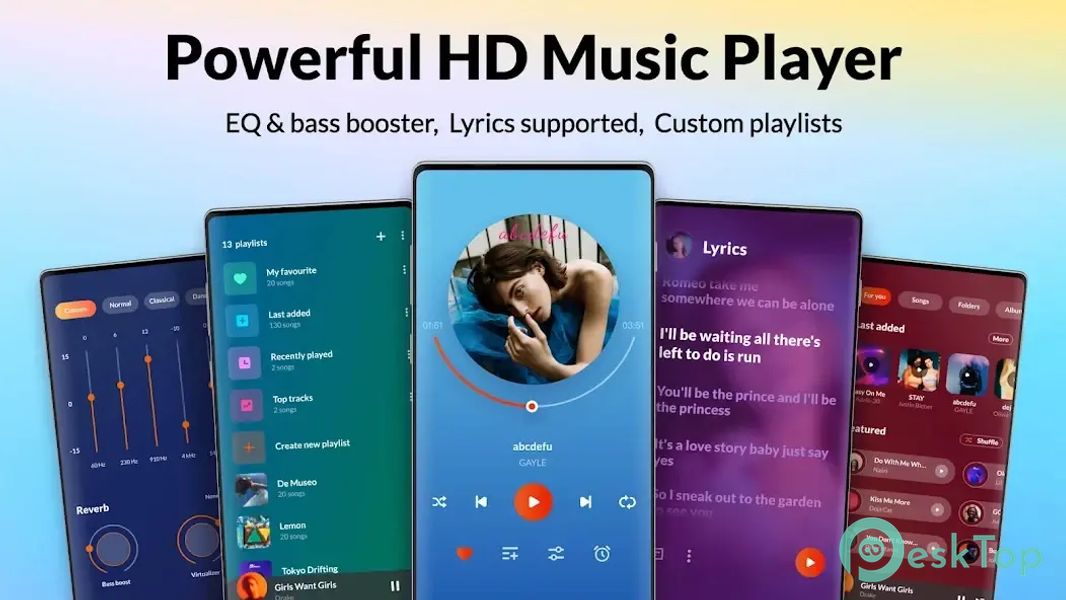 Music Player & MP3 - DDMusic 1.8.1 APK MOD Tam Ücretsiz İndir