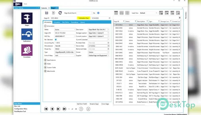 CyberMetrics GAGEtrak 8.7.2 Tam Sürüm Aktif Edilmiş Ücretsiz İndir