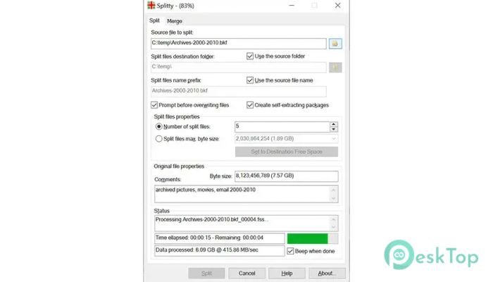 تحميل برنامج Splitty 5.23.23213 برابط مباشر