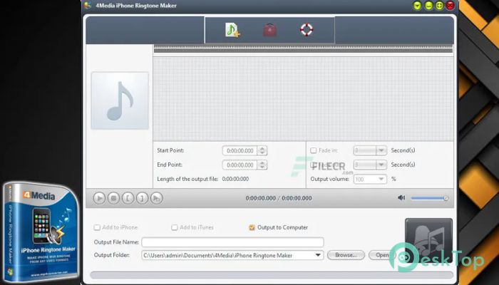 Download 4Media iPhone Ringtone Maker 3.2.16 Free Full Activated