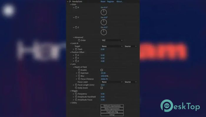 Aescripts - HandyCam 1.2.3 完全アクティベート版を無料でダウンロード