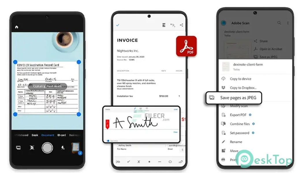 Adobe Scan: PDF Scanner, OCR 24.12.17 APK MOD تحميل مجاني كامل