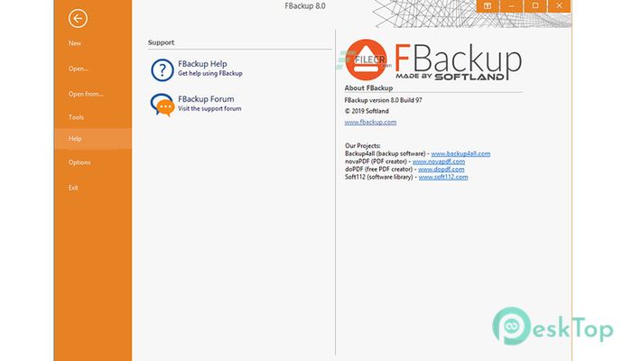 Download FBackup 9.8.708 Free Full Activated
