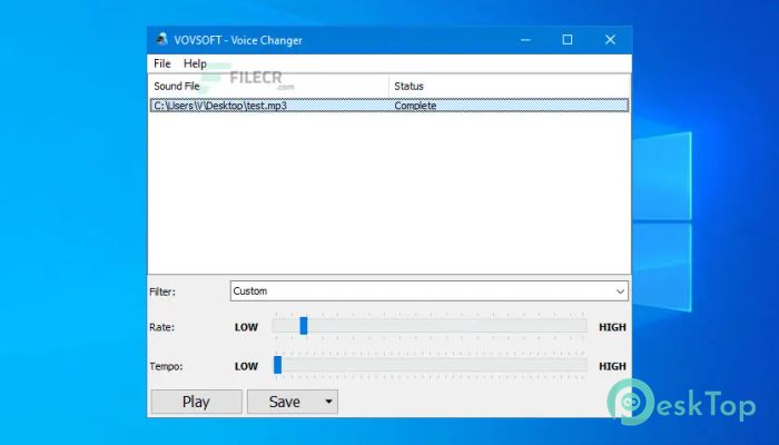 تحميل برنامج VovSoft Voice Changer 1.2 برابط مباشر