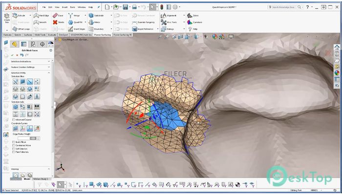 Download Power Surfacing RE 6.1 for SolidWorks 2017-2021 Free Full Activated