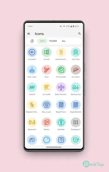 Pix Material Colors Icon Pack 8.5.Build APK MOD تحميل مجاني كامل