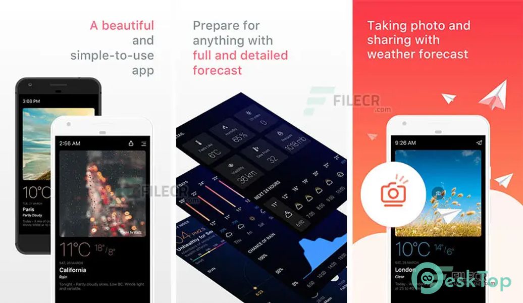 Today Weather: Alerts, Widgets 2.3.0-10.100125 APK MOD Полная бесплатная загрузка