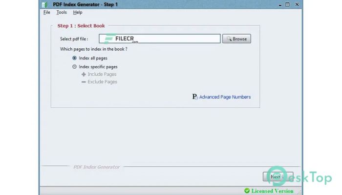 Download PDF Index Generator Professional 2.9 Free Full Activated