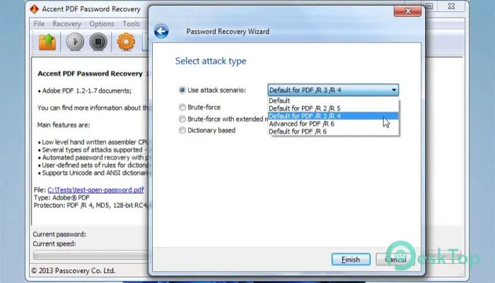 Descargar Accent PDF Password Recovery 1.0 Completo Activado Gratis