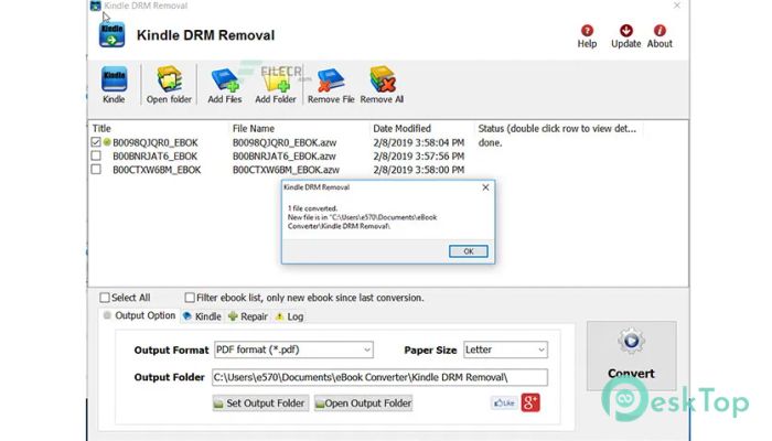 Kindle DRM Removal 4.23.11201.385 for windows instal free