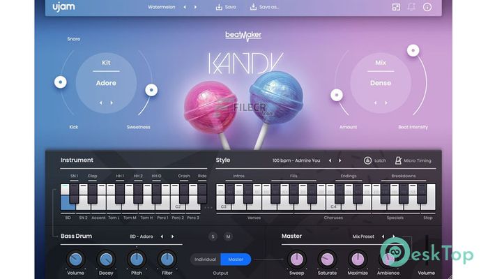 Download UJAM Beatmaker KANDY 2.1.2 Free Full Activated