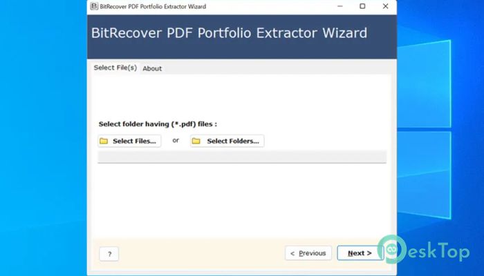 تحميل برنامج BitRecover PDF Portfolio Extractor Wizard 2.1 برابط مباشر