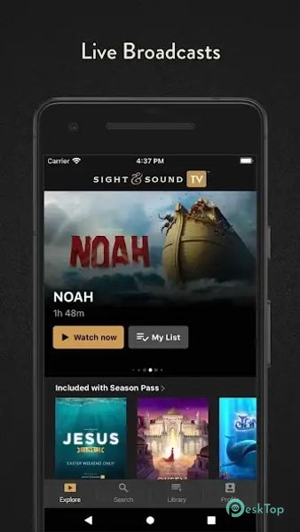 Sight & Sound TV 8.503.1 APK MOD Полная бесплатная загрузка