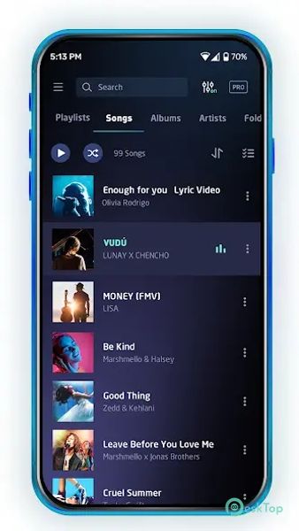 Music Player - MP3 Music App 2.0.1 APK MOD Полная бесплатная загрузка