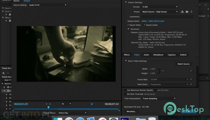 Adobe Media Encoder 2017 11.1.2.35 Tam Sürüm Aktif Edilmiş Ücretsiz İndir