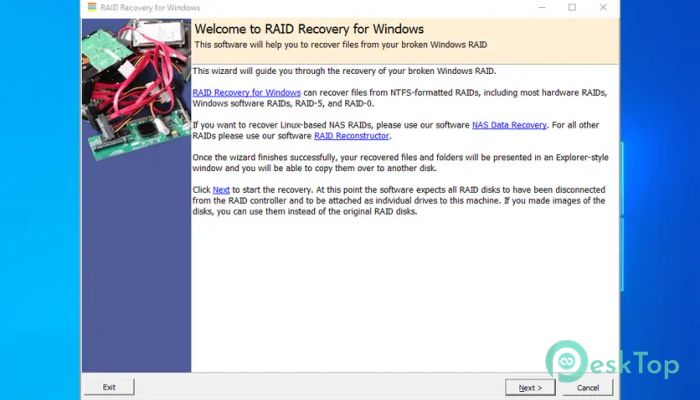 Runtime RAID Recovery for Windows 4.04 完全アクティベート版を無料でダウンロード