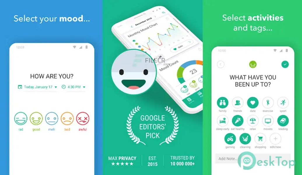 Daylio Journal - Mood Tracker 1.62.3 APK MOD Descarga gratuita completa