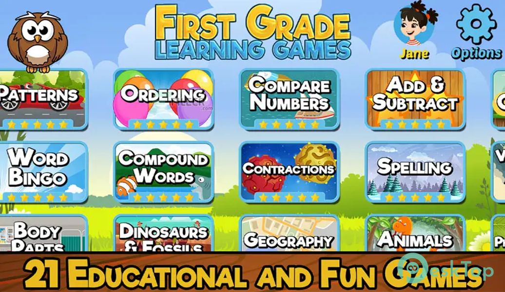First Grade Learning Games v6.5 APK MOD Tam Ücretsiz İndir