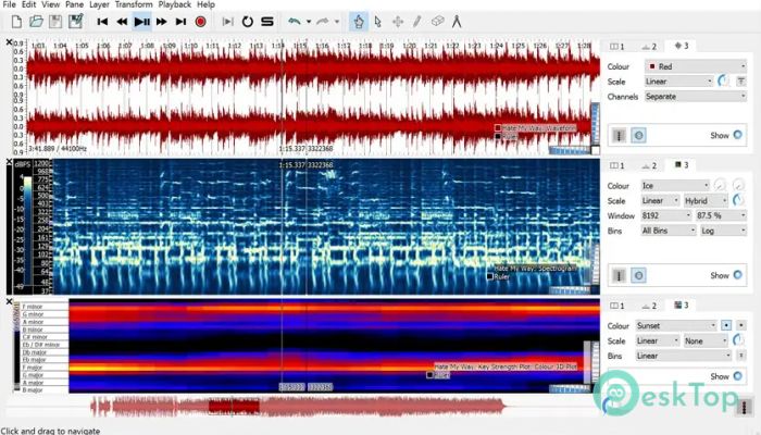 Télécharger Sonic Visualiser 5.0.1 Gratuitement Activé Complètement