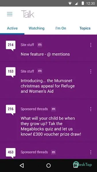 Mumsnet Talk forum for parents