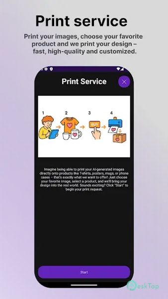 PrintMyAiImage 3.65.0 APK MOD Tam Ücretsiz İndir