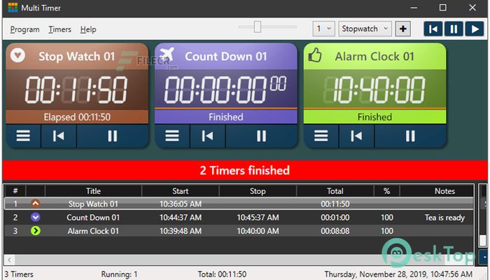 Download Programming Multi Timer 6.9 Free Full Activated