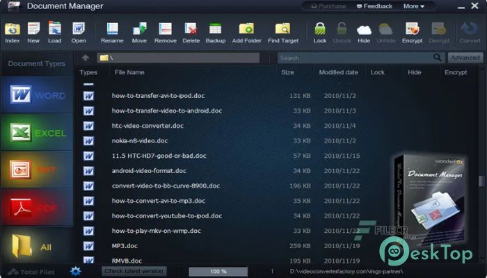 تحميل برنامج WonderFox Document Manager Pro 1.2 برابط مباشر