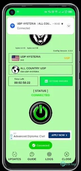 BOLT UDP 0.0.1 APK MOD Descarga gratuita completa