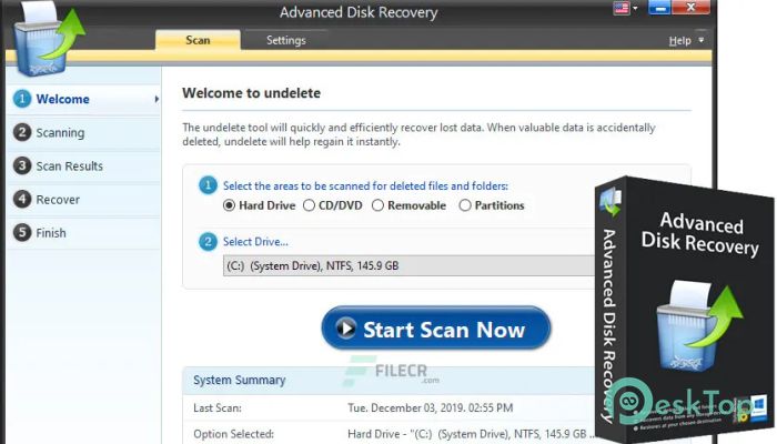 Download Systweak Advanced Disk Recovery 2.7.1200 Free Full Activated