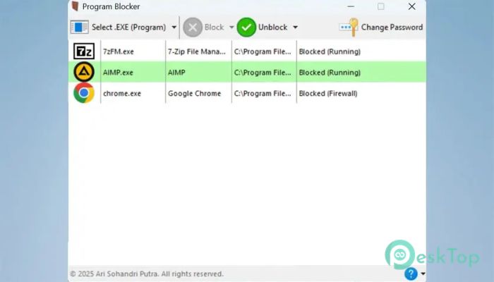 Скачать Program Blocker 1.0.03 полная версия активирована бесплатно