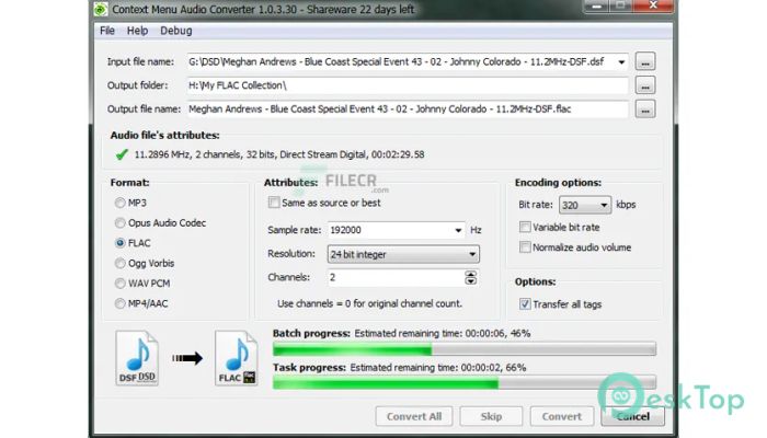  تحميل برنامج 3delite Context Menu Audio Converter  1.0.109.182 برابط مباشر