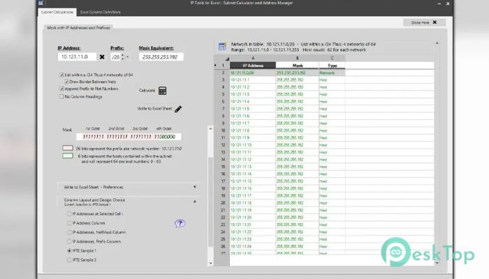 تحميل برنامج IP Tools for Excel 1.0 برابط مباشر