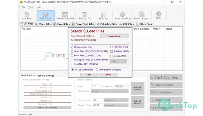 Word Count Tool 3.6.3.23 Tam Sürüm Aktif Edilmiş Ücretsiz İndir